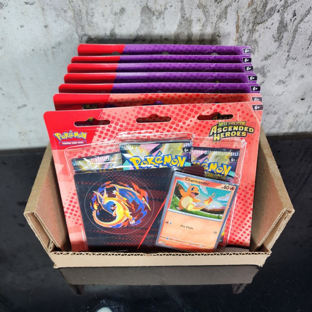 7x Pokémon TCG Ascended Heroes Tech Collections bundle/lot